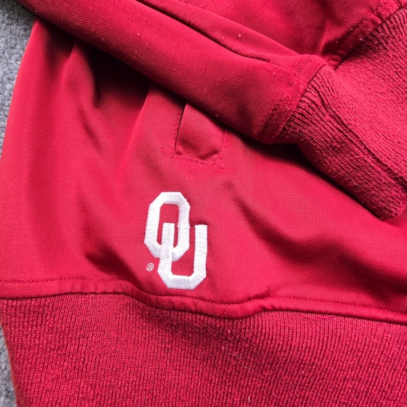 Oklahoma Sooners OU Womens XL Full Zip Track Jacket - Picture 3 of 7